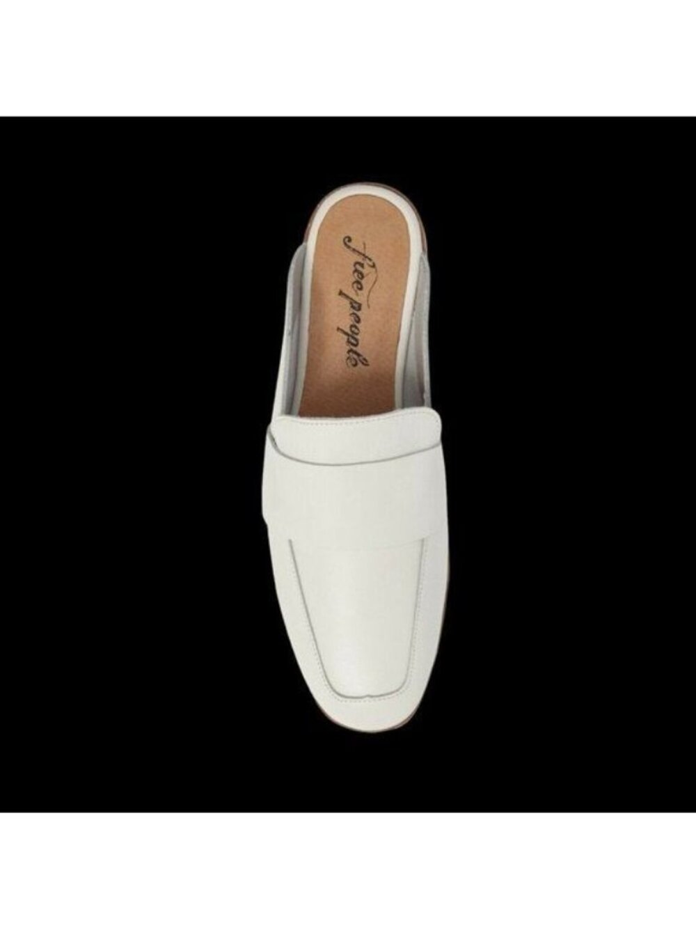 Free People Leather Mule Loafers Size 10 US 40 EU - New in Box - Picture 3 of 6